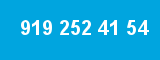 919 252 41 54